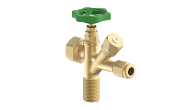 Kirchhoff CHE Haakse-apparaataansluiting, blank, 1/2"ET x 3/4"ET x 3/8"ET x 10 mmQ - 98629138