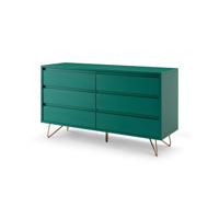 Dressoir Lucy Groen 120 cm - thumbnail