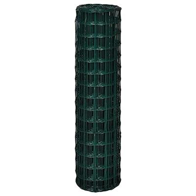 Euro hek 25x1,5 m staal groen Euro hek 25x1,5 m staal groen