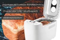 Unold 68520 BACKMEISTER Big broodbakmachine 850 W Wit - thumbnail