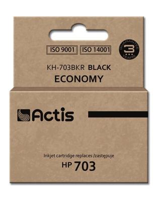 Actis KH-703BKR inkt (vervanging HP 703 CD887AE; Standaard; 15 ml; zwart)