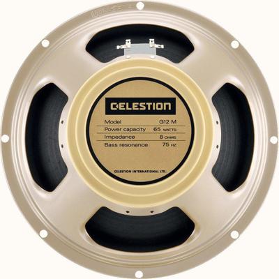 Celestion G12M-65CREAM-16 12inch 65w 16 ohm gitaar speaker Celestion G12M-65CREAM-16 12inch 65w 16 ohm gitaar speaker