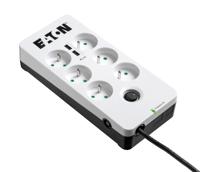 Eaton PB6UF Overspanningsbeveiliging Zwart, Wit 6 AC-uitgang(en) 220 - 250 V 1,5 m - thumbnail