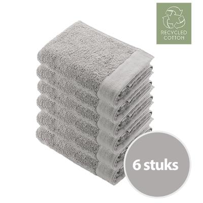 Walra Remade Cotton Handdoek 60 x 110 cm 550 gram Zand - 6 stuks Walra Remade Cotton Handdoek 60 x 110 cm 550 gram Zand - 6 stuks
