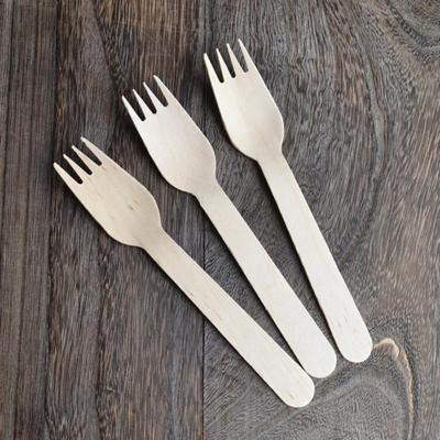 Houten vork 160cm 100% FSC 100 stuks