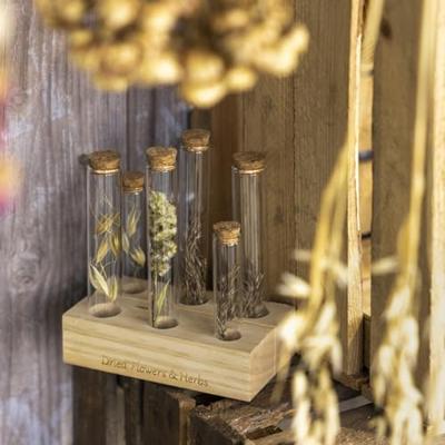 Esschert Design Bloemen en kruiden reageerbuisjes Esschert Design Bloemen en kruiden reageerbuisjes