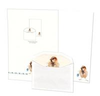 Briefpapier met enveloppen: Charmeur, Angelique Weijers - thumbnail