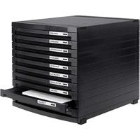 HAN CONTUR 1510-13 Ladebox Zwart DIN A4, DIN B4, DIN C4 Aantal lades: 10 - thumbnail