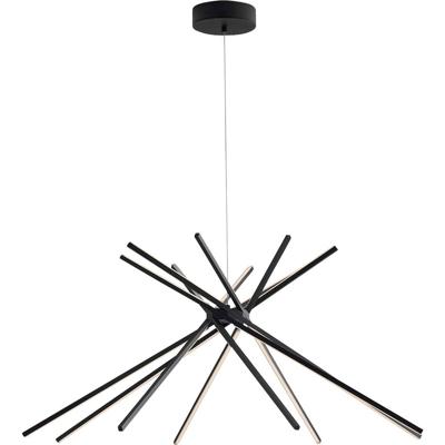 ECO-Light LED-SHANGHAI-S8 NERO LED-SHANGHAI-S8 NERO LED-hanglamp LED 50 W Zwart ECO-Light LED-SHANGHAI-S8 NERO LED-SHANGHAI-S8 NERO LED-hanglamp LED 50 W Zwart