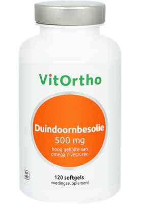 VitOrtho Duindoornbesolie 500mg Softgels