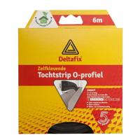 Tochtstrip o 9x6mm zwart 6m Deltafix - Deltafix - thumbnail