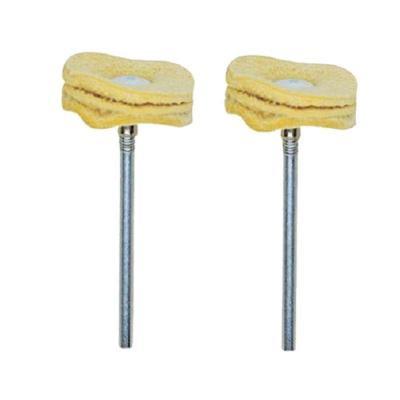 PROXXON polijstschijven set suede slice 22mm 2st