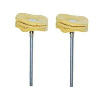 PROXXON polijstschijven set suede slice 22mm 2st - thumbnail