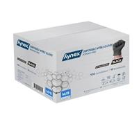 Handschoen hynex nitril m zwart 5gr 100 stuks - thumbnail