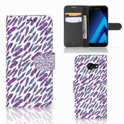 Samsung Galaxy A5 2017 | Telefoon Hoesje | Feathers Color Samsung Galaxy A5 2017 | Telefoon Hoesje | Feathers Color