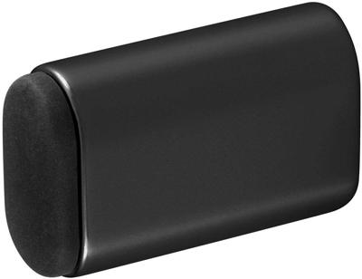 DEURBUFFER OVAAL 60MM MAT ZWART (4704) DEURBUFFER OVAAL 60MM MAT ZWART (4704)