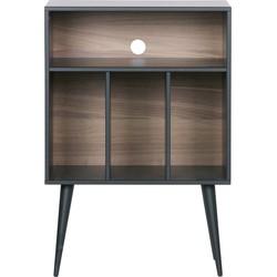 WOOOD Opbergkastje 'James' kleur Zwart WOOOD Opbergkastje 'James' kleur Zwart