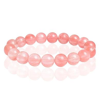Memphis Natuursteen Armband 10mm - Watermelon Crystal Memphis Natuursteen Armband 10mm - Watermelon Crystal