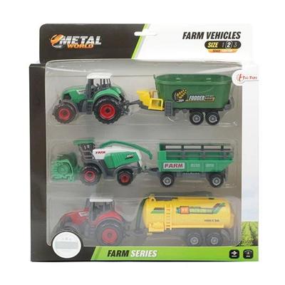 Toi-Toys METAL Landbouw set 6-delig