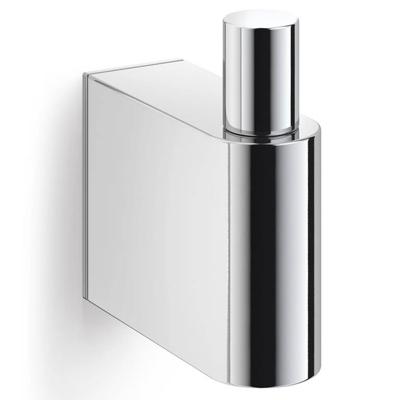 ZACK Atore Handdoekhaak 2x5,5x5,8 cm glans RVS
