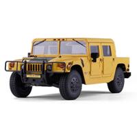 FMS 1/12 Hummer H1 crawler - Geel - thumbnail