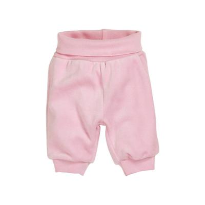 Playshoes Schnizler babybroekje velours Uni Roze-86