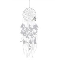 MS0011CD witte bloemen Kerst lantaarn Dream Catcher opknoping Holiday Gift Party decoratie met 2m lamp - thumbnail