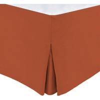 Bedbodemhoes - HOME LINGE PASSION - 160 x 200 cm + 30 cm - Terracotta - thumbnail