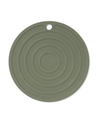 HEMA Onderzetter ⌀19cm siliconen groen (groen)