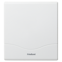 Honeywell Gong | Type D142 | Bedraad | Zonder beldrukker | Wit - 00.634.32 - thumbnail