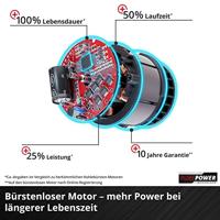 Einhell GE-CM 36/43 Li M-Solo Power X-Change Accu-grasmaaier Accu Uitwerp aan achterzijde, Mulchfunctie, Zonder accu, Zonder lader, Instelbare maaihoogte 18 V - thumbnail