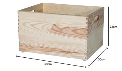 Siena Garden 8063 Universele kist (b x h x d) 40 x 22 x 30 cm Natuur 1 stuk(s)