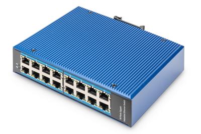 Digitus DN-651129 DN-651129 Industrial Ethernet Switch 16 poorten 10 / 100 / 1000 MBit/s