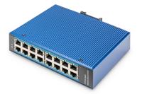 Digitus DN-651129 Industrial Ethernet Switch 16 poorten 10 / 100 / 1000 MBit/s - thumbnail