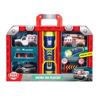 Dickie Toys Micro Playset Kant-en-klaar model Hulpdienstvoertuig (model) - thumbnail