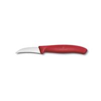 Victorinox Schilmesje rood gebogen 6cm - thumbnail