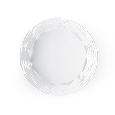 Alessi Barket Schaal wit RVS 21 cm