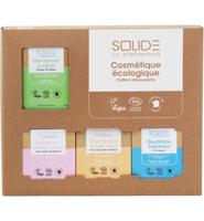 Alphanova Solide Giftbox bars zero water gevoelige huid 1 Stuks - thumbnail