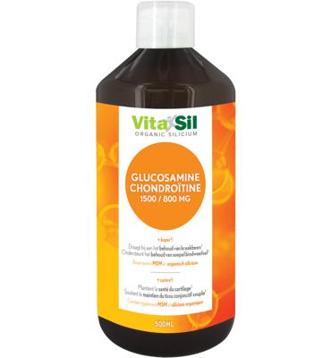 Vitasil Glucosamine chondroitine 1500/800mg 500 Milliliter Vitasil Glucosamine chondroitine 1500/800mg 500 Milliliter