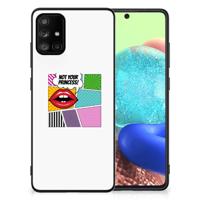 Samsung Galaxy A71 GSM Cover Popart Princess - thumbnail