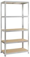Avasco rek Strong 175, ft 176 x 90 x 45 cm, 5 legborden, gegalvaniseerd - thumbnail