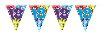 Folat BV Vlaggenlijn blocks 18 jaar, 6mtr.