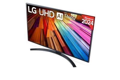 LG 43UT81 LED-tv, 108 cm, 4K, UHD, Smart-TV, 2024, zwart en blauw