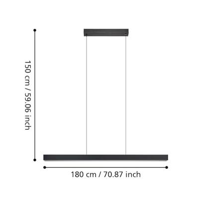 Stars of Light Zwarte hanglampMontebuono design - 390368