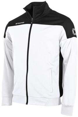 Stanno 408016 Pride Full Zip Jack - White-Black - L Stanno 408016 Pride Full Zip Jack - White-Black - L