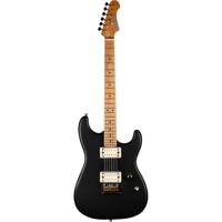 JET Guitars JS-700 Matt Black elektrische gitaar - thumbnail