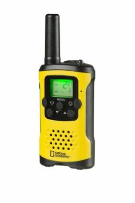 National Geographic 9111400 twee-weg radio 8 kanalen Zwart, Geel