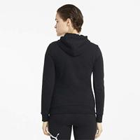 PUMA Dames hoodie (Zwart, S) - thumbnail