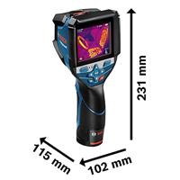 Bosch Professional GTC 600 C Warmtebeeldcamera -20 tot 600 °C 9 Hz - thumbnail