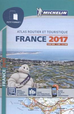 Atlas MIchelin (klein formaat) Frankrijk 2017